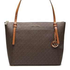 MICHAEL KORS Voyager Large Signature East-West Top-Zip Tote #30F9GV6T9B | DISCT.